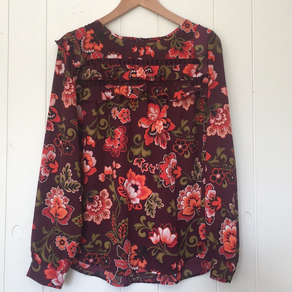 Loft Floral Blouse